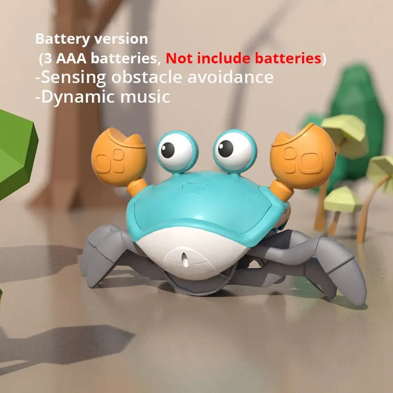 Crab Auto-sensing Function With Music and Light