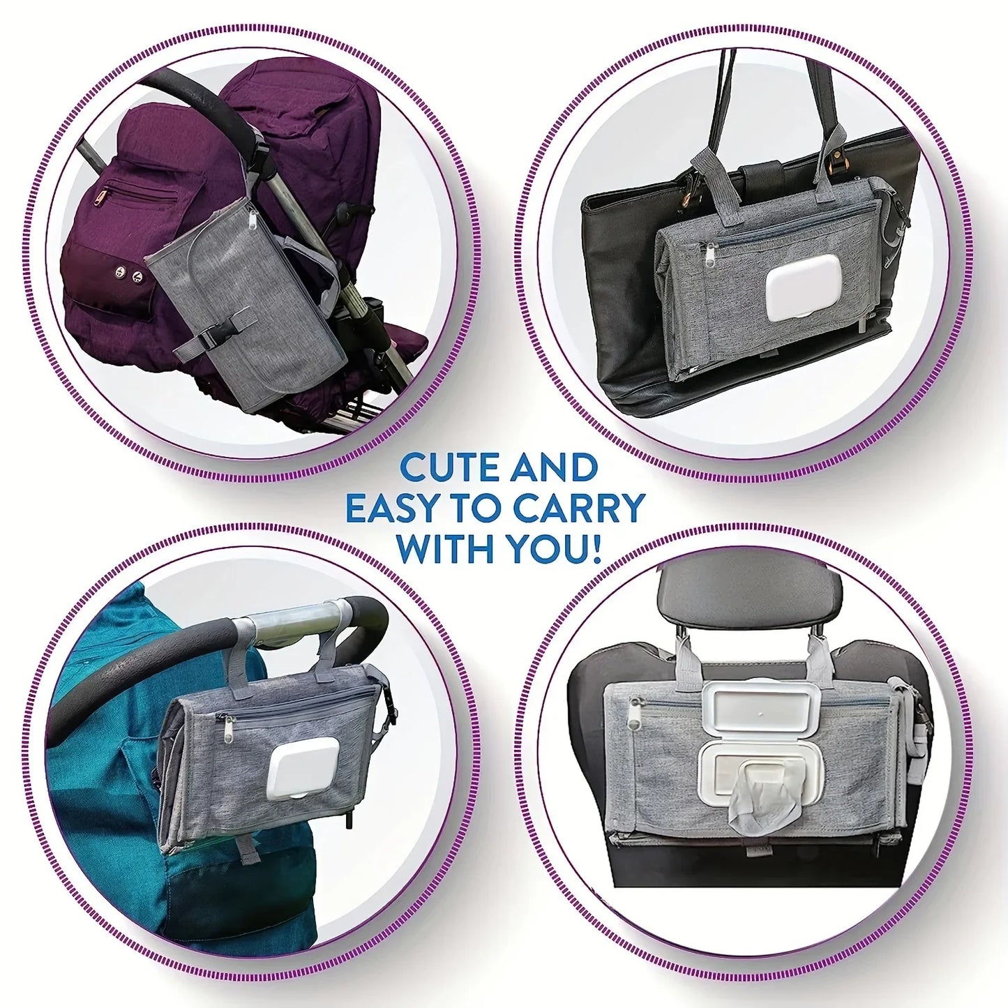 Portable Diaper Changing Pad For Baby