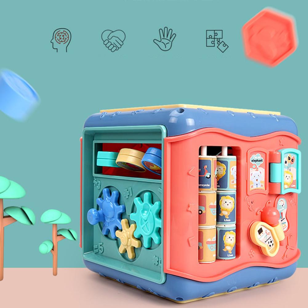 Montessori Baby hexahedron educational toys