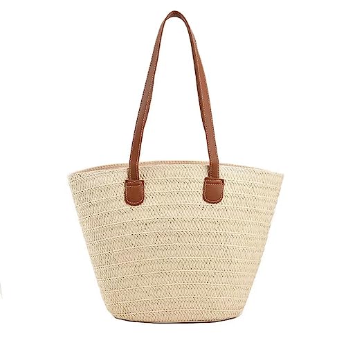 Woven Summer Straw Shoulder Bag Vintage