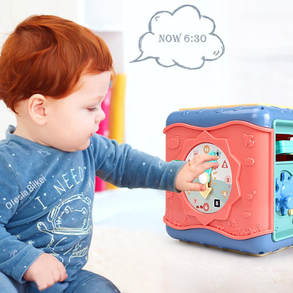 Montessori Baby hexahedron educational toys