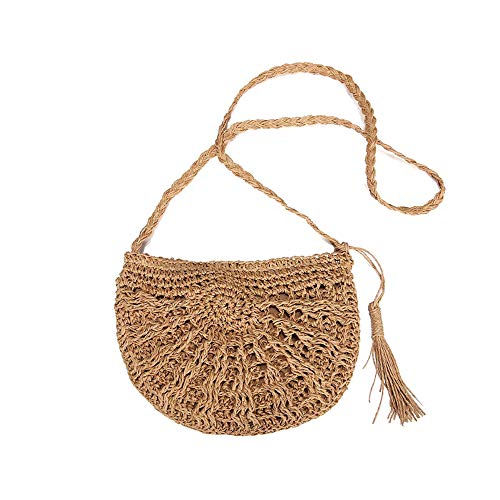 Woven Handamde Straw Shoulder Bag