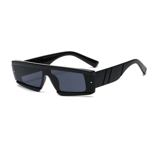 Futuristic Sunglasses Cyberpunk Style - Rectangular Lenses - UV Protection