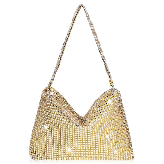 Women Sparkly Strass Rhinestone Handbag