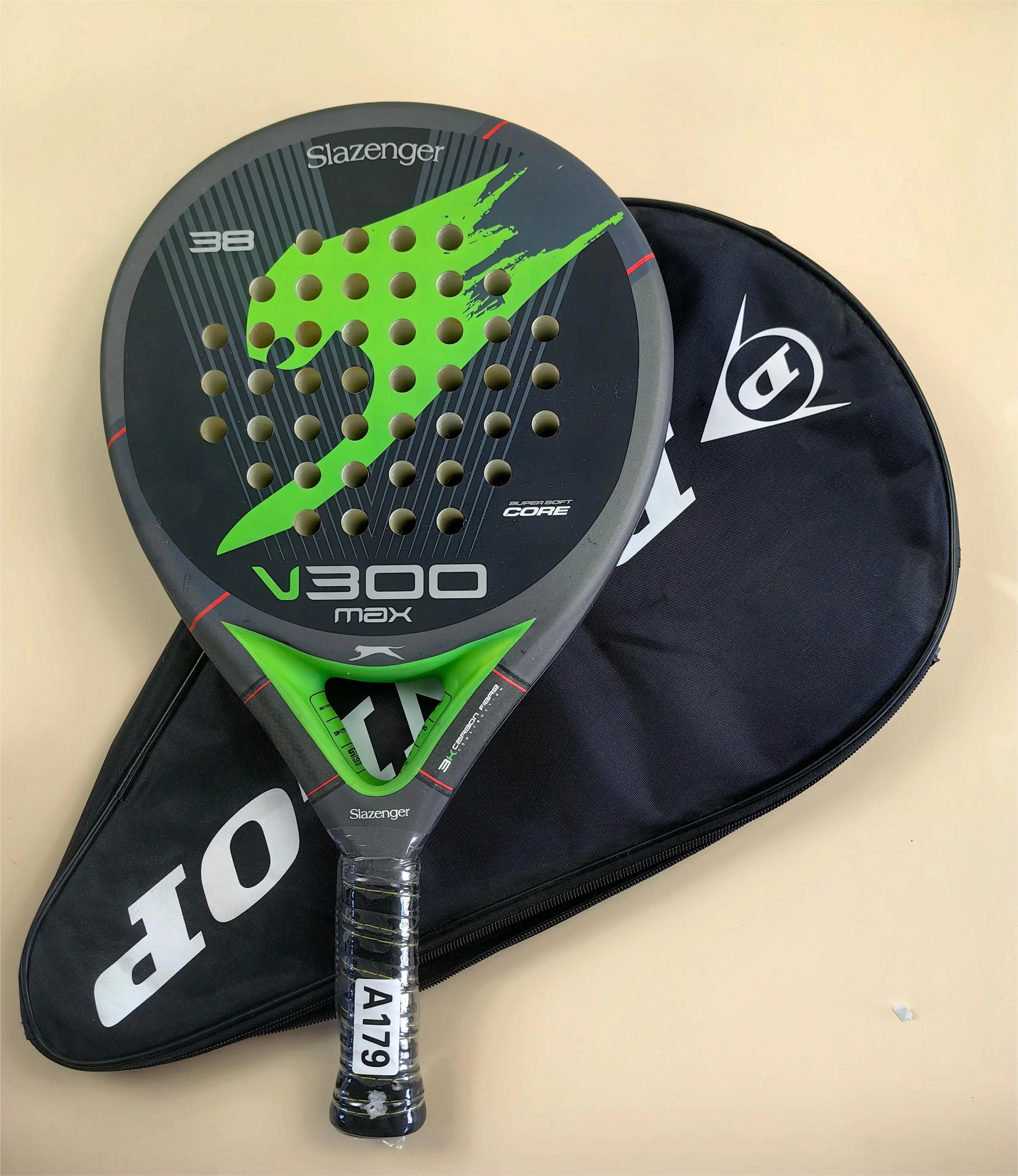 Raquette De Tennis Vintage Italienne Avec Housse - Adulte, Fonctionnelle