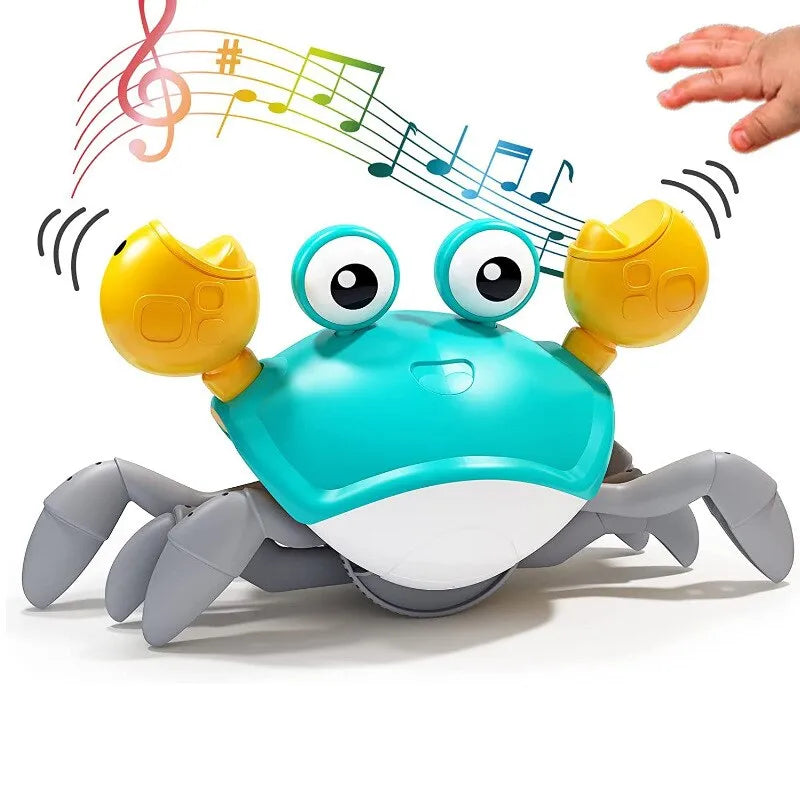 Crab Auto-sensing Function With Music and Light