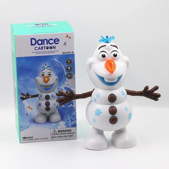 Disney Frozen Olaf Action Figure Dance Doll for Kids