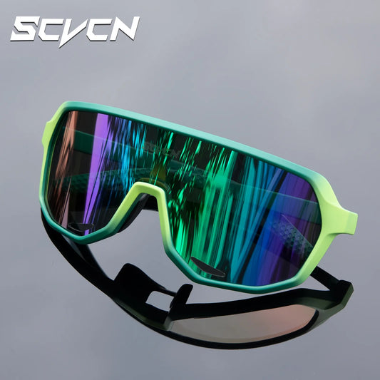 Photochromic Cycling Sunglasses Sports Glasses for Men Sun Mountain Bike Road Bicycle Eyewear Goggles Sports UV400 Polarized MTB