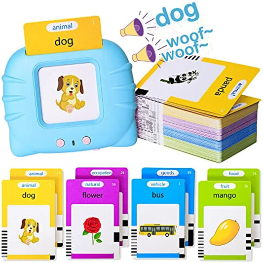 Montessori Talking Flash Cards Educational Toys