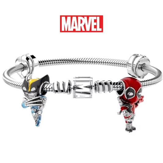 Marvel Charms passen auf Pandora-Armbänder aus 925er Silber